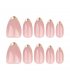 NA073 - Manicure Almond Nails NA073 - Manicure Almond Nails
